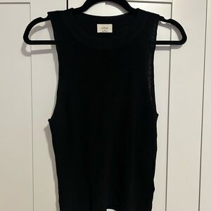 Wilfred Black Sleeveless Top